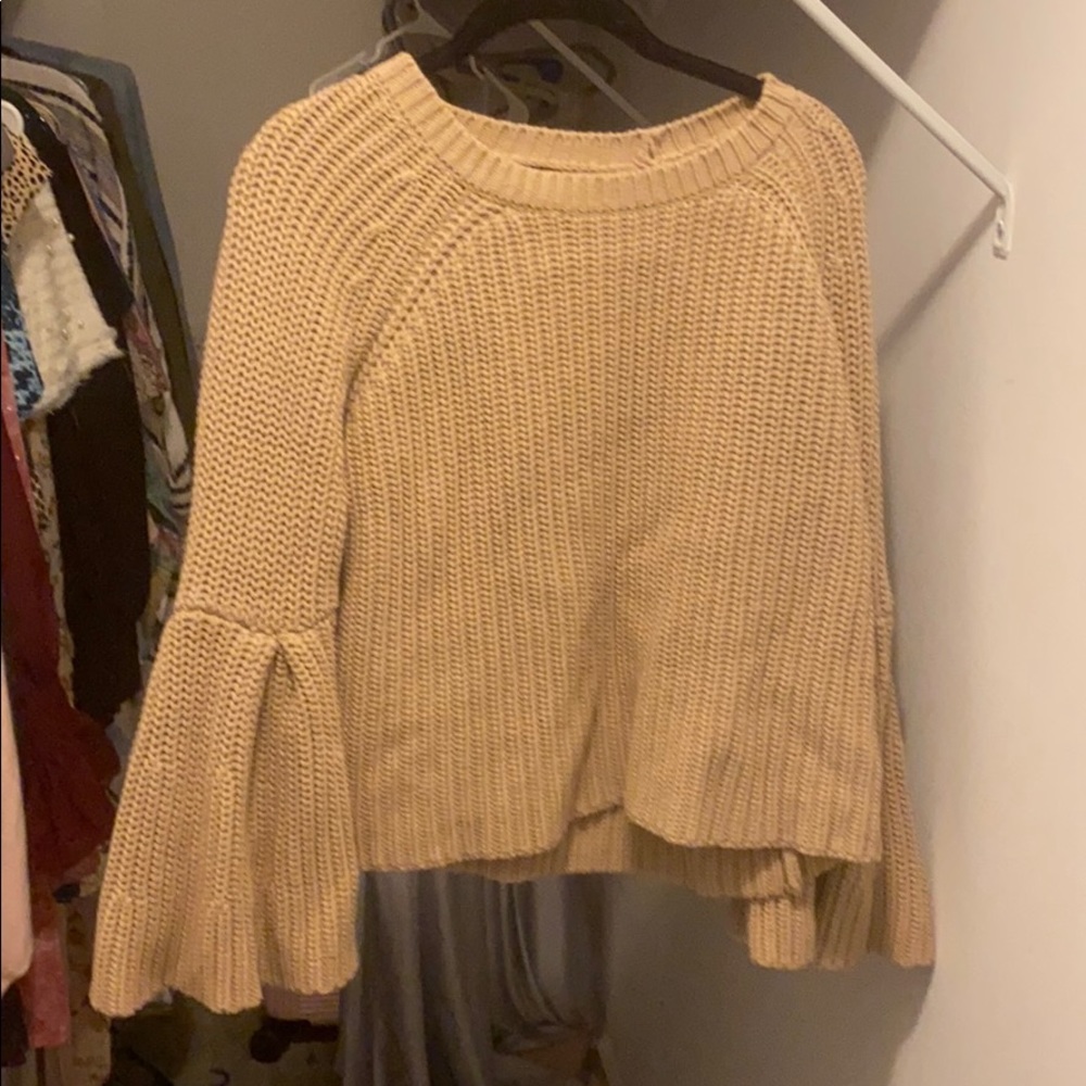 Tan sweater
